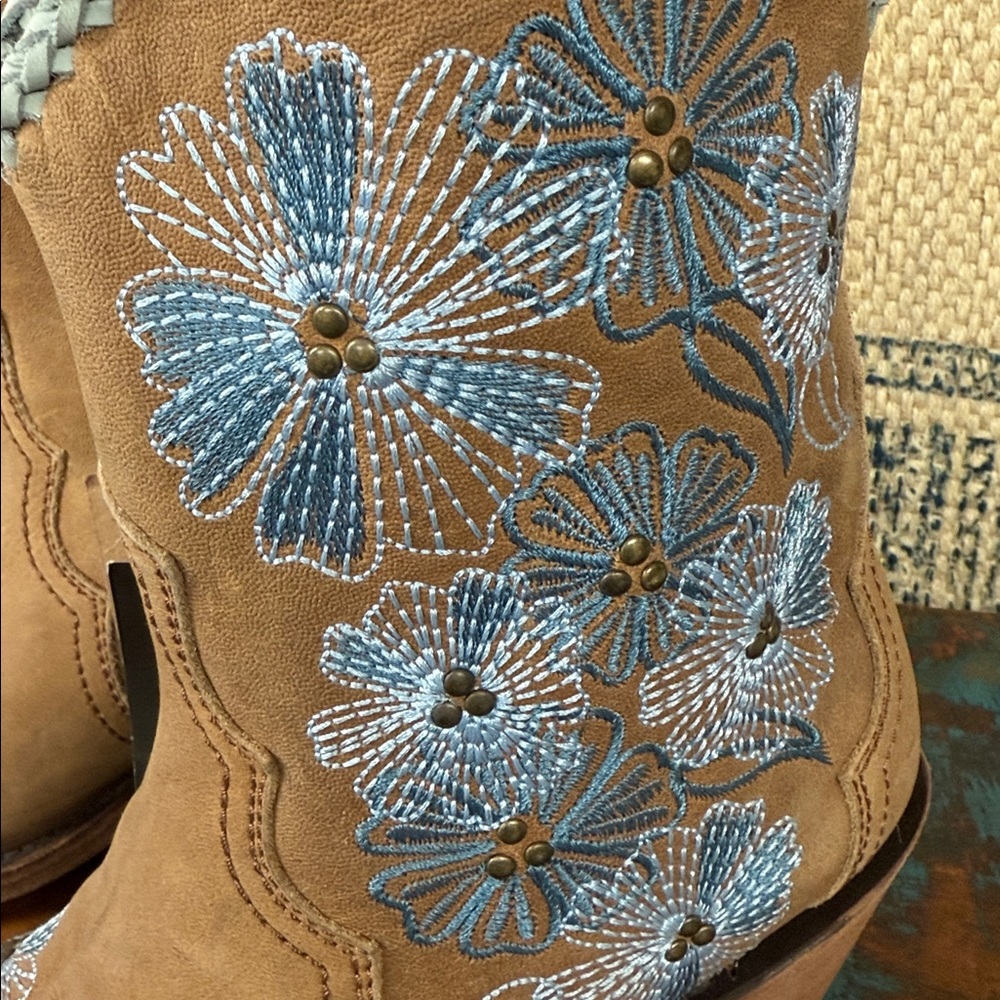 Liberty Black studded and embroidered “Loren Boots”. New with tags. - Picture 3 of 8